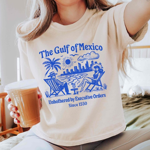 Gulf of Mexico Shirt, Anti Trump Comfort Colors® Boxy Tee Gift, FDT Shirt, Fuck Trump Progressive Liberal Funny Political Tee, Resist Shirt