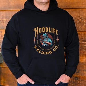 Welder Hooded Sweatshirt, Welding shirt, welder shirt, welder sweatshirt, welder, welder dad gift, welder gift, Welder Hoodie