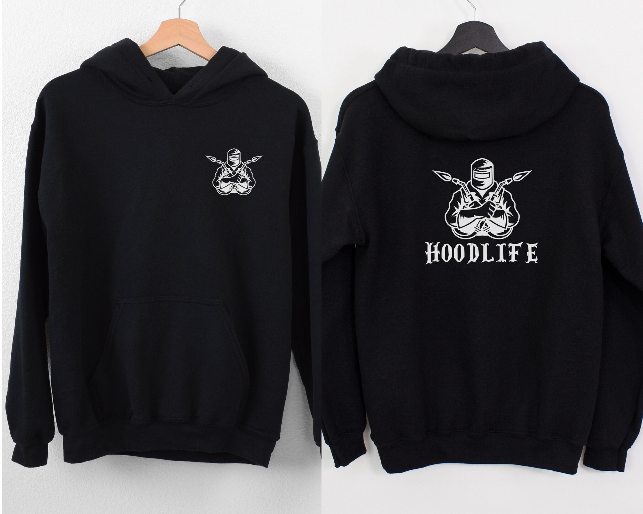 Hoodlife Hooded Sweatshirt, Welding Shirt, Welder Shirt, Welder