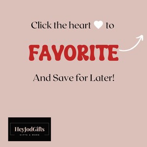May include: Click the heart to FAVORITE and save for later! HeyJodGifts, gifts & more.
