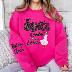 Custom Dance Sweatshirt, Dance shirts, Dance Competition Sweatshirt, Dance Team shirt, Personalized Dance gift, Dance mom, Dance Teacher