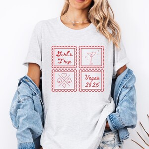 Las Vegas Girls Trip 2025 Shirt, Matching Vegas Girls trip, Girls Travel shirt, Girls Vacay, Girls Weekend, Group Shirt, Girls Travel