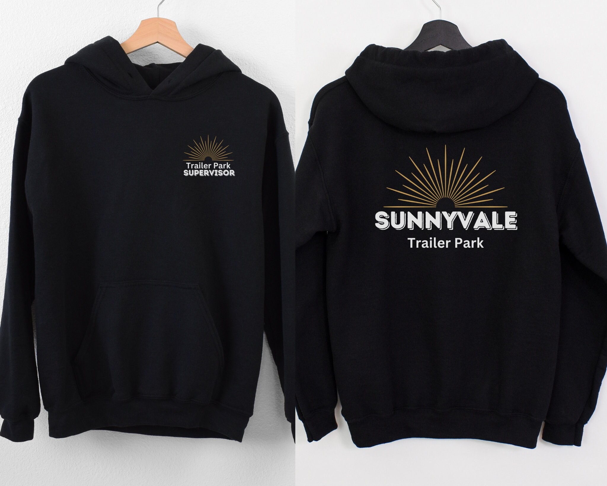 Sunnyvale Hooded Sweatshirt, Sunnyvale Trailer Park, Sunnyvale, Trailer park, Funny Sweatshirts, Hoodie