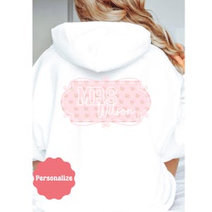 Custom Mrs Sweatshirt, Mrs Last Name Zip Up Hoodie, Personalized Bride Gift, Honeymoon Sweatshirt, Bride Zip Up, Wedding Hoodie, engagement