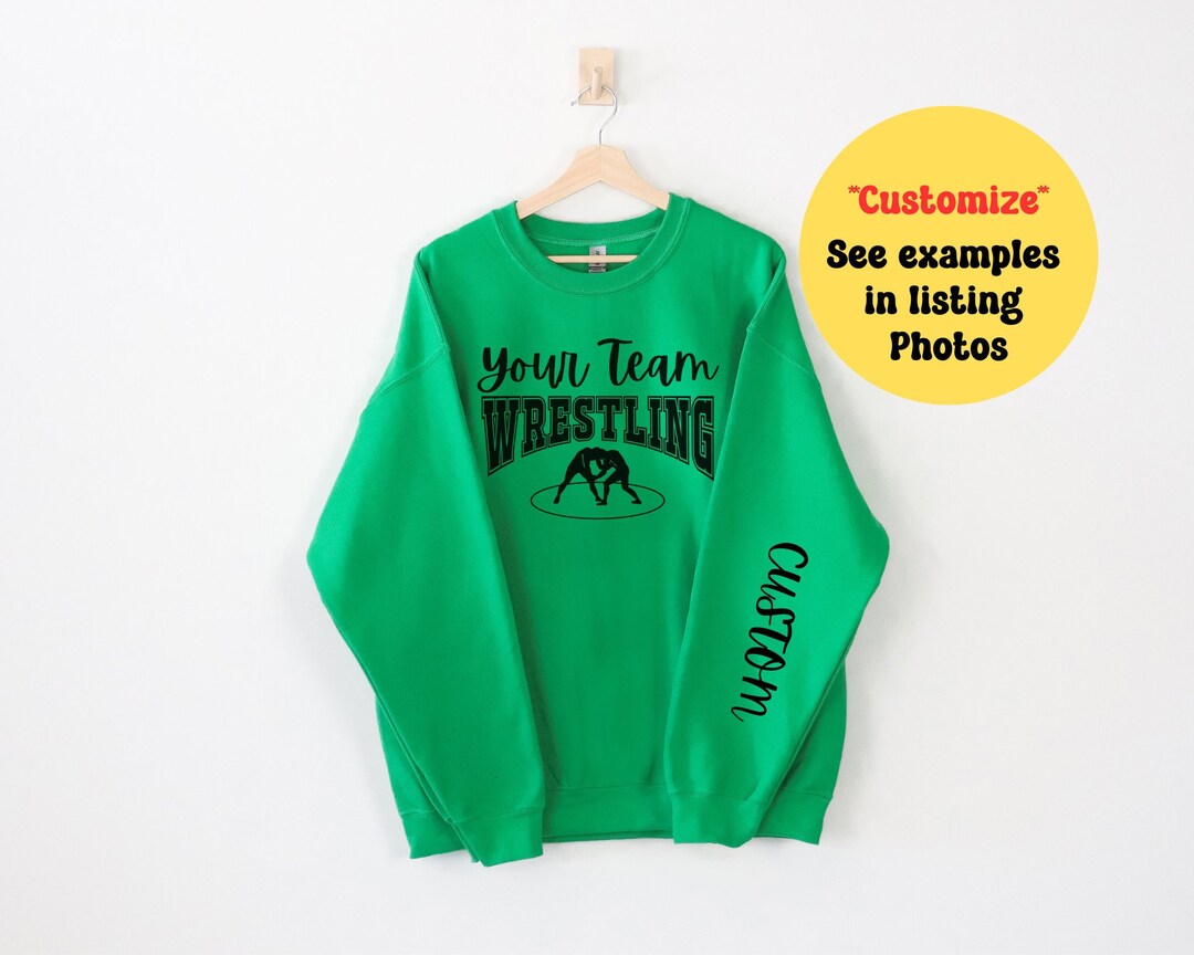 CUSTOM Wrestling Sweatshirt, Wrestling Shirt, Wrestling Mom, Wrestling