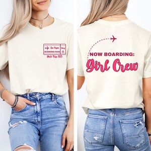 Girls Trip 2025 Shirt, Matching Vegas Girls trip, Girls Travel shirt, Girls Vacay, Girls Weekend, Group Shirt, Girls Travel