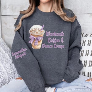Personalize Dance Competition Sweatshirt, Dance shirts, Dance Competition Sweatshirt, Dance Team shirt, Personalized Dance gift, Dance mom