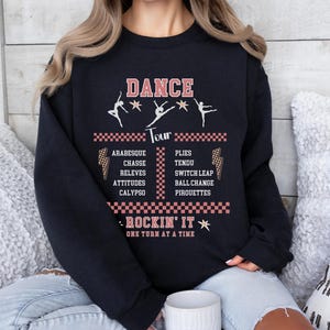 Dance Competition Mom Sweatshirt, Dance Mom Gift, Dance Team shirt, Dance gift, Dance mom shirt, Dance Teacher, Tour shirt