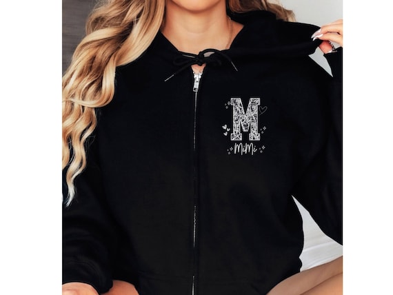 Mimi Full Zip Hooded Sweatshirt, Mimi Hoodie, Mimi Sweatshirt
