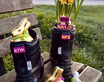 Schilder Schild für Haix Airpower XR1 – Rettungsdienst | Individuelles Namensschild  Personalisierbares Schuhschild 1 Paar