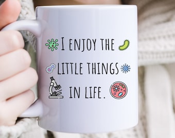 Microbiology Mug for Microbiologist Gift for Microbiologist Lab Tech Mug Gift for Laboratory Tech Mug Microbiology Lab Tech Gift Lab Week