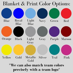 Personalized Lacrosse Blanket Custom Name Lacrosse Senior Gift for Lacrosse Team Gift Personalized Lacrosse Gift Girls Lacrosse Gift Boys bild 7