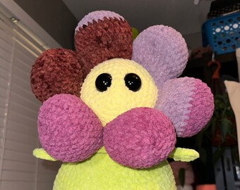 Thick Flower | Flower Crochet | Crochet Items | Cute Crochet | Handmade Items | Garden Crochet | Crochet Plushies | VidaCrofty