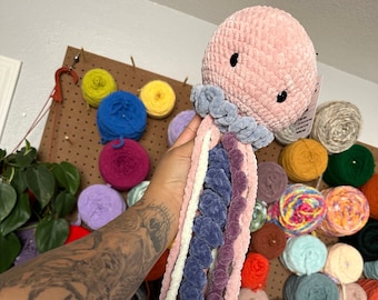 Jellyfish | Sea Crochet | Sea Animals | Sea Plushies | Animals | Crochet Items | Handmade Animals | Crochet | Jellyfishes | VidaCrofty