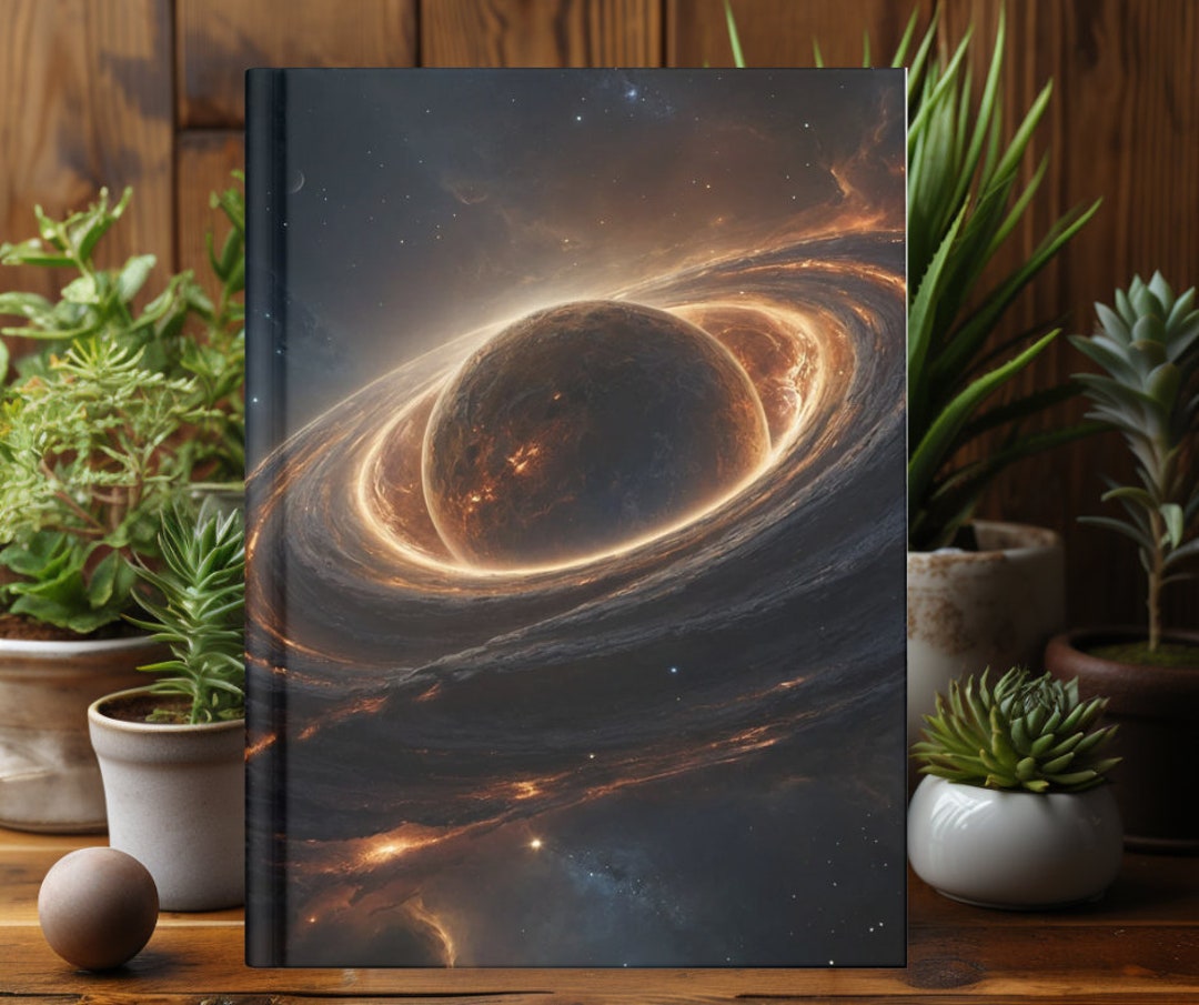 Hard Backed Journal,gothic Sci-fi Inspiration Journal,infinite Cosmic ...