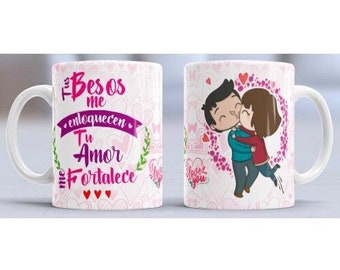 18 Vorlagen-Designs der Liebe für die Sublimation von 11-Unzen-Kaffeetassen, inklusive Mockups, PNG-Verpackungen, hohe Auflösung, für Liebhaber.