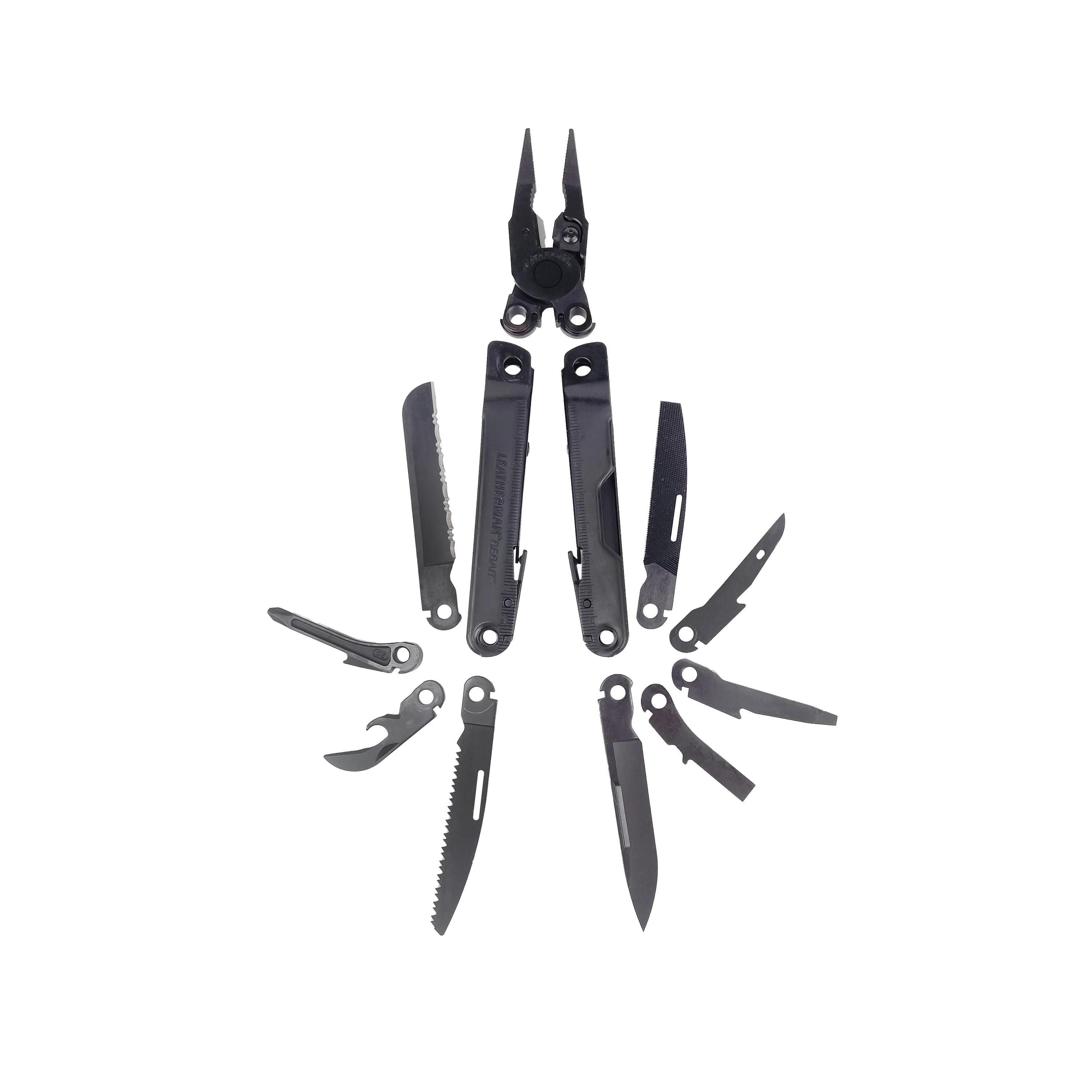 Leatherman Rebar Black Oxide Replacement Parts for Modification or Repair