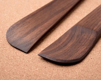 Mi espátula favorita: de nogal o fresno.