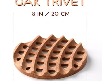 Oak Trivet - Practical Sculptural Whimsy™