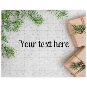 Kundengerechte Weihnachtspakete Puzzle, Geschenk für sie Geschenk für ihn, Weihnachtspuzzle, Familiengeschenk, Kinderspielzeug, Lernspielzeug, Geschenk Vater, lustiges Geschenk