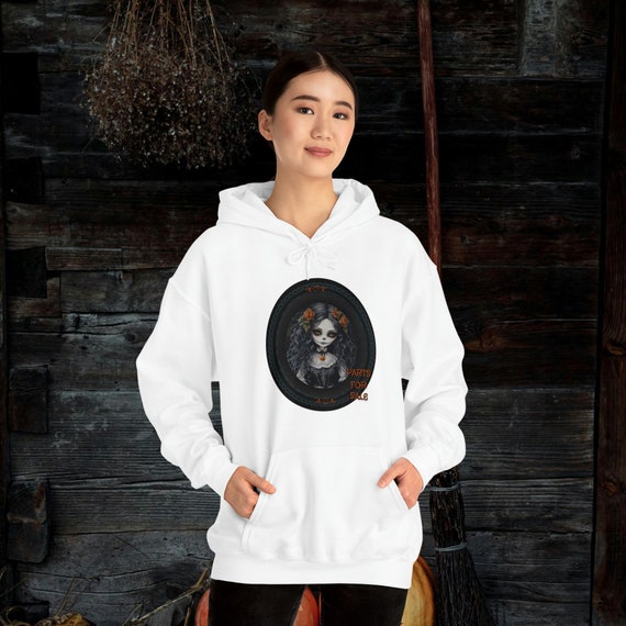 Sudadera con capucha de muñeca de trapo, sudadera con capucha de