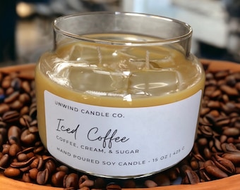 Iced Coffee Soy Wax Candle