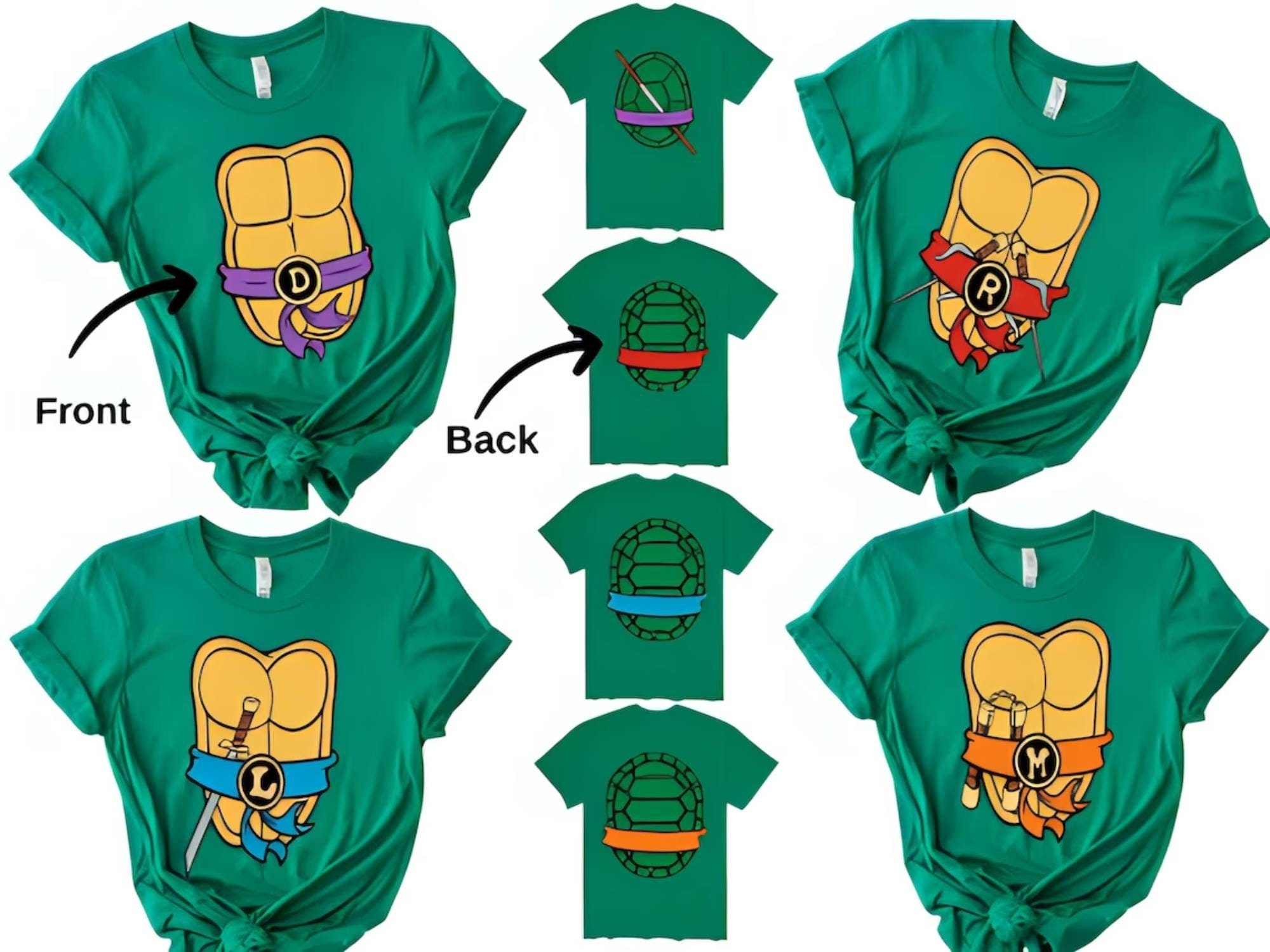 Girls ninja turtle shirt discount