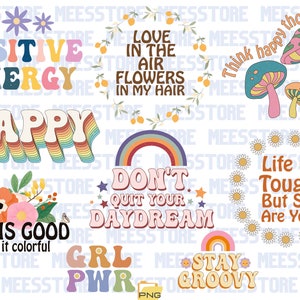 Boho Hippie Svg, Groovy Svg, Retro Svg, Boho Hippie Clipart, Retro Flower Svg, Retro Cut File, Retro Daisy, Boho Flower Svg, Flower Svg