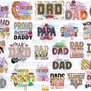 Fathers Day Svg Bundle, Dad svg, Father svg, Papa svg, Best dad ever svg, Grandpa svg, Family svg bundle, Svg Cut Files For Cricut