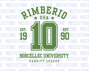 Vintage College Varsity Number Graphic, Retro University Style PNG Design, Sports Jersey Number Clipart, Green Athletic Shirt Print