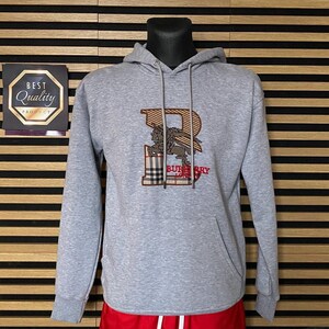 Burberry hoodie 2025 etsy