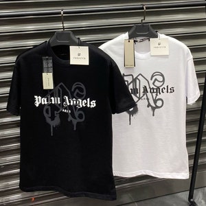 Palm Angels  tshirt , Designer  t-shirt , streetwear shirt Short sleeves , Cotton shirt for men