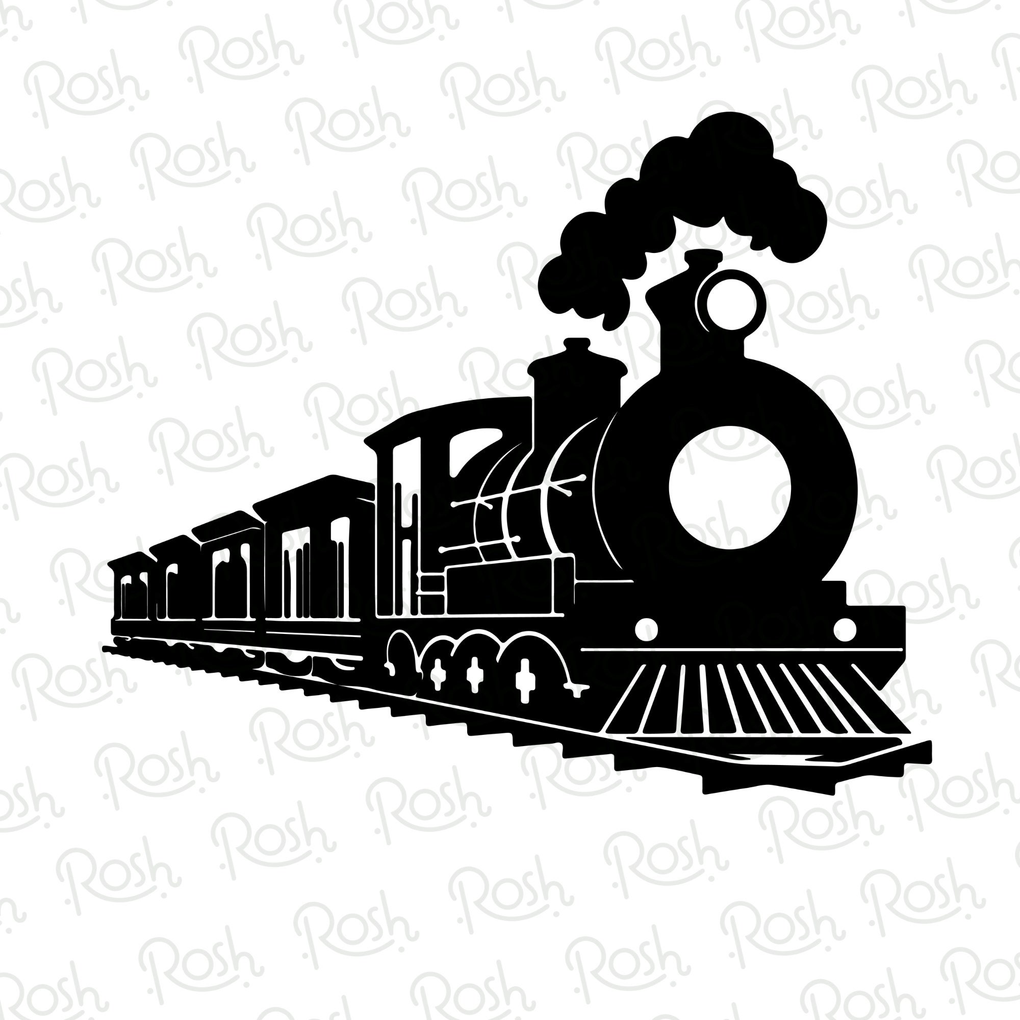The north pole express train silhouette svg set north pole express