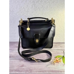 7個 vintage coach bag charm old leather Vintage COACH Blue L
