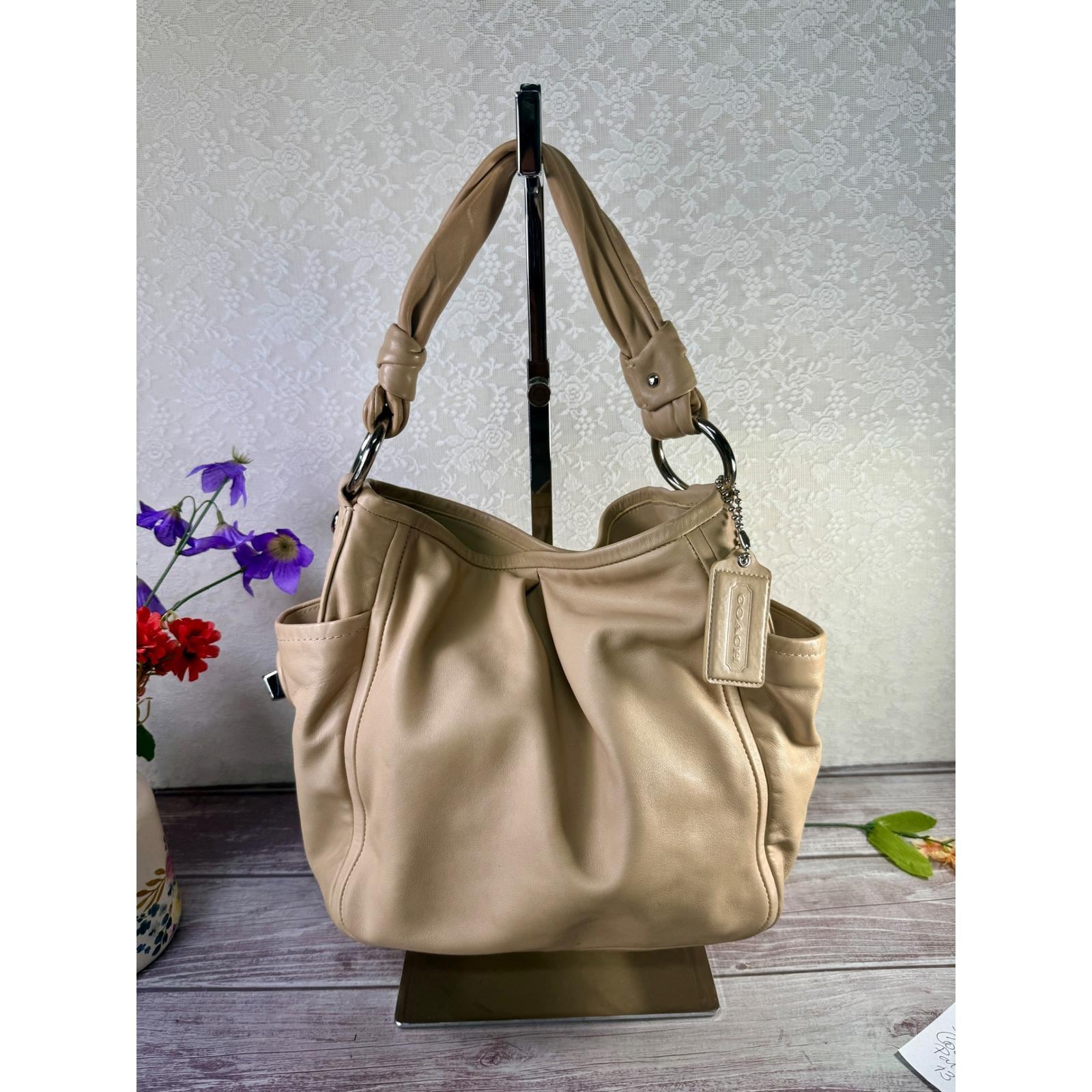 ショルダーバッグ Coach Ergo Hobo Shoulder Bag Pleated Coach Ergo Pleated Frame Satchel | Deep Dive Vintage