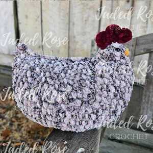 Crochet Pattern Original Plush Country Chicken 画像 7