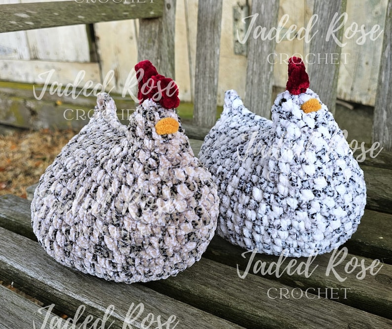 Crochet Pattern Original Plush Country Chicken 画像 5