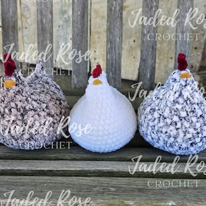 Crochet Pattern Original Plush Country Chicken 画像 3