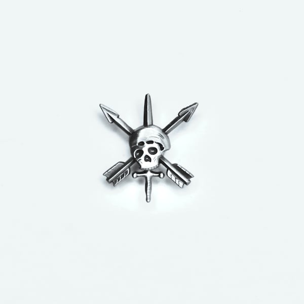 Nous Defions Pewter Lapel Pin