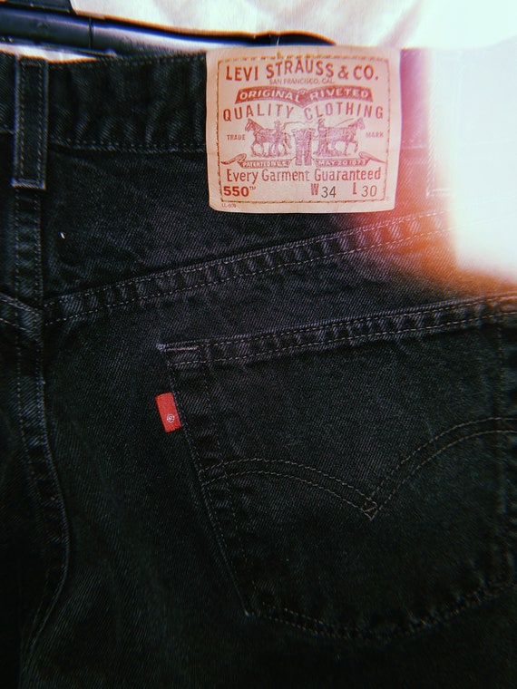 Vintage Levi Strauss Black Denim