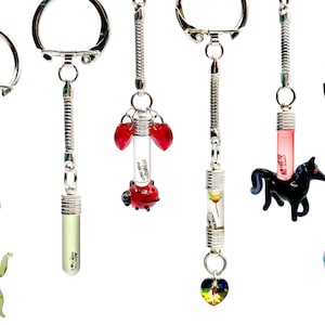Custom Name Rice Keychain, Personalized Keepsake Gift