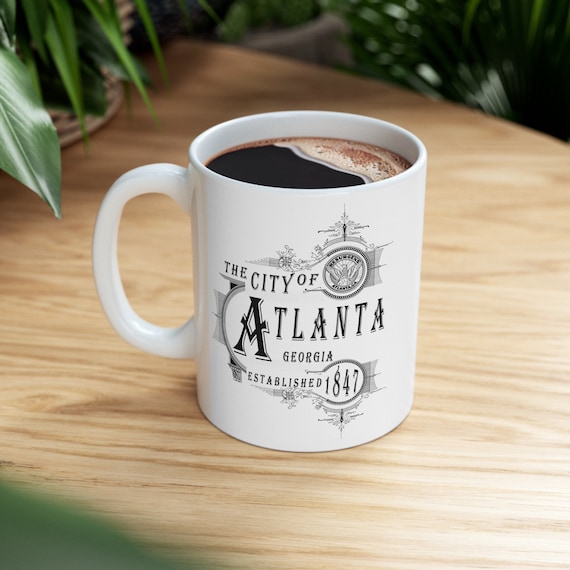 Vintage Century Boat Company White Ceramic Mug y Retro Boater Vintage Century Boat Company White Ceramic Mug y Retro Boater