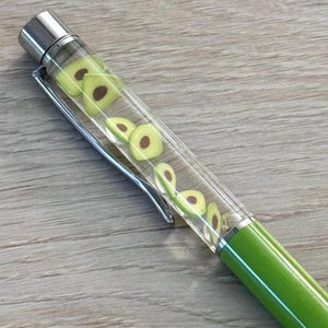 Dietitian Gift • Dietitian Floaty Pen • Nutritionist Gift • Healthy Food Pen • Nutrition Pen • RD Gift • Registered Dietitian Stationery Avocados