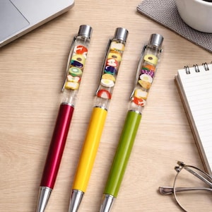 Dietitian Gift • Dietitian Floaty Pen • Nutritionist Gift • Healthy Food Pen • Nutrition Pen • RD Gift • Registered Dietitian Stationery image 2