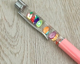 Dietitian Gift • Fruits & Veggies Floaty Pen • Nutritionist Gift • Healthy Food Pen • RD Gift • Dietitian Office Stationery