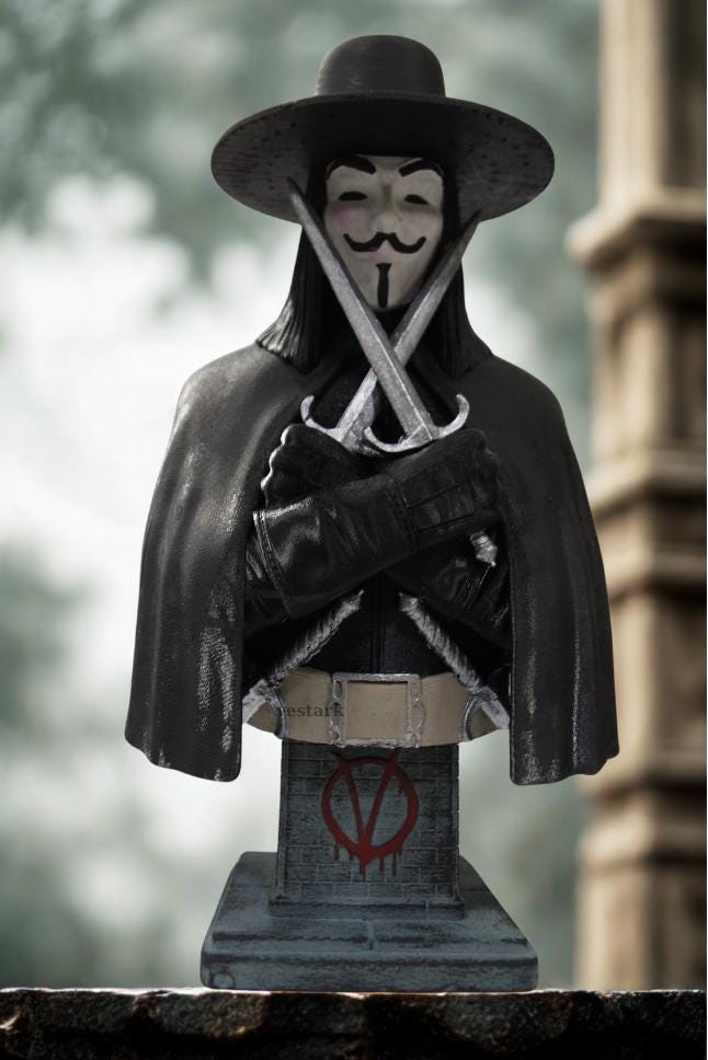 V for vendetta toy - Etsy 日本