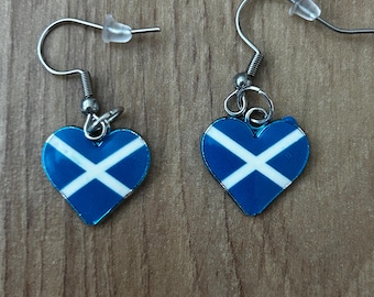 Scotland saltire earrings get World Cup ready!!!!