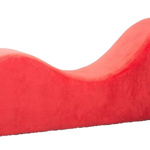 Love chaise loungebank voor koppels Divan de l'amour rood afbeelding 2