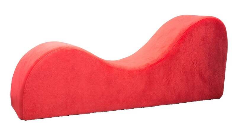 Love chaise loungebank voor koppels Divan de l'amour rood afbeelding 2