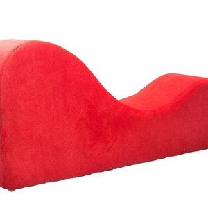 Love chaise loungebank voor koppels Divan de l'amour rood afbeelding 1